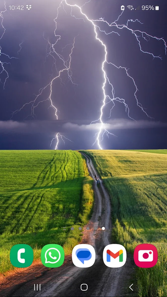 Storm wallpapers in 4K - Image screenshot of android app
