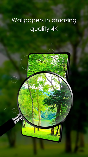 Wallpapers with trees ۴K - عکس برنامه موبایلی اندروید