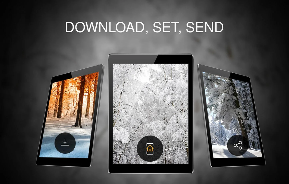Winter wallpapers - Image screenshot of android app