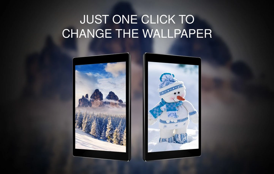 Winter wallpapers - Image screenshot of android app