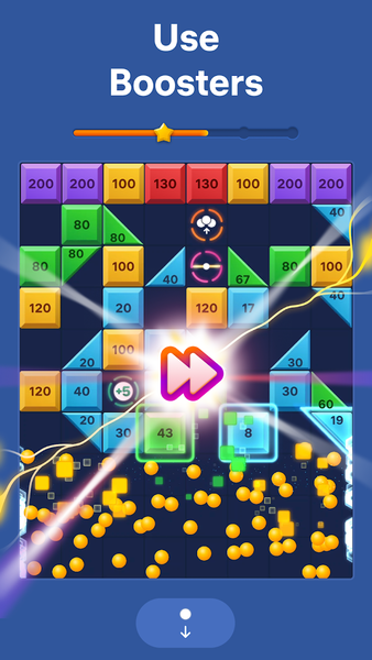 Brick Blast - Ball Breaker - Gameplay image of android game