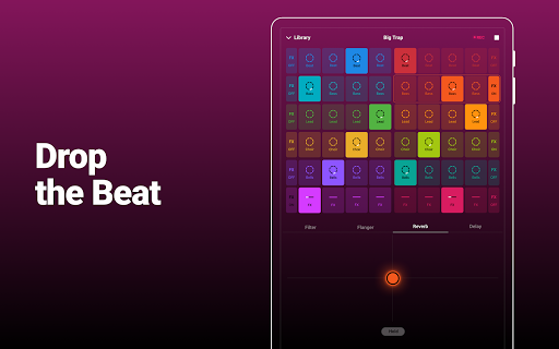 Groovepad - music & beat maker - Image screenshot of android app