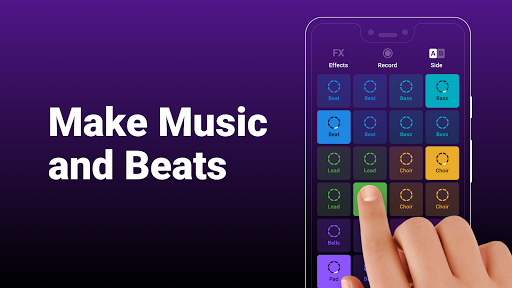 Groovepad  - ساخت موسیقی با گوشی - عکس برنامه موبایلی اندروید