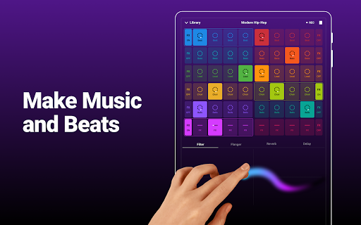 Groovepad - music & beat maker - Image screenshot of android app