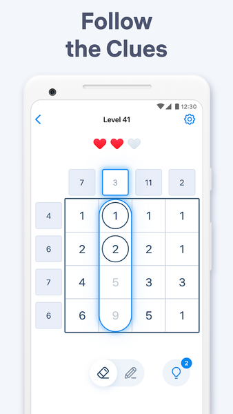 Number Sums - Numbers Game - عکس بازی موبایلی اندروید