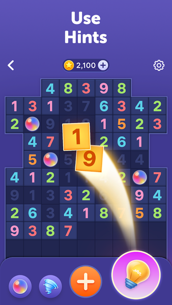 Number Tiles - Match Numbers - Gameplay image of android game