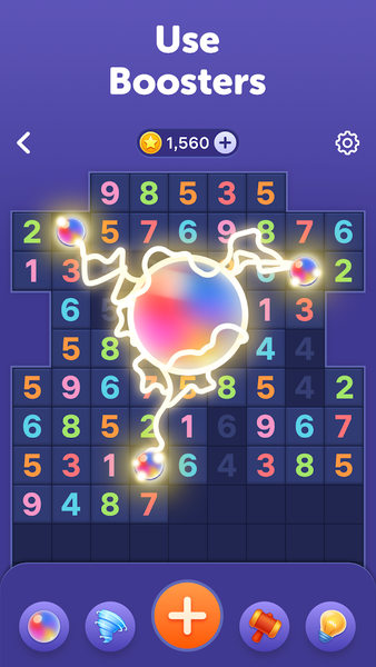 Number Tiles - Match Numbers - عکس بازی موبایلی اندروید