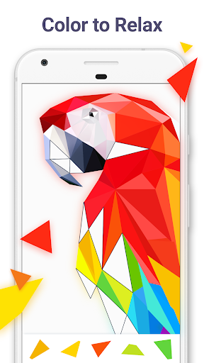 Poly Art - coloring puzzle - Image screenshot of android app