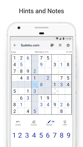 Sudoku.com - Free Sudoku – جدول سودوکو - عکس بازی موبایلی اندروید