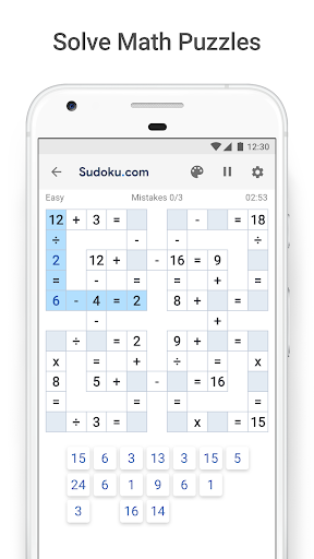 Sudoku.com - Classic Sudoku - Gameplay image of android game