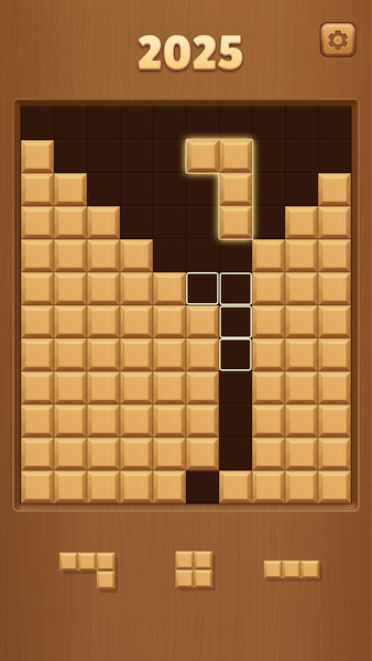 Wood Block Puzzle - Gameplay image of android game