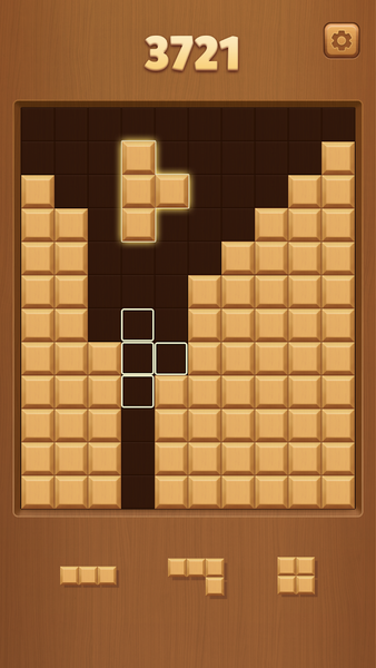 Wood Block Puzzle - Gameplay image of android game