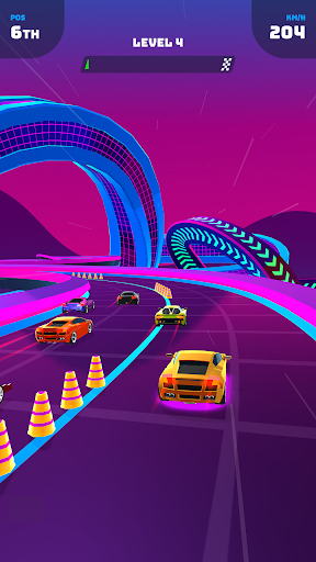Race Master 3D - ریس مستر سه بعدی - Gameplay image of android game