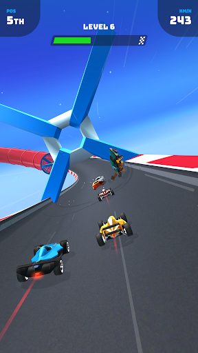 Race Master 3D - Car Racing (Mod) - Gameplay image of android game