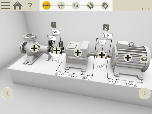 Easy-Laser XT Alignment - Image screenshot of android app