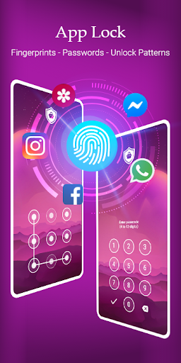 Applock - Fingerprint, passwds - عکس برنامه موبایلی اندروید