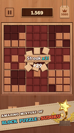 Woody Block - Gameplay image of android game