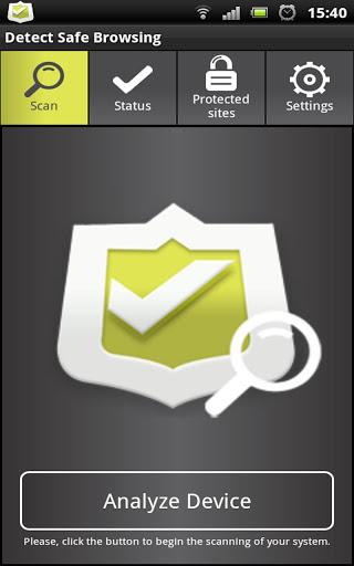دانلود برنامه Detect Safe Browsing اندروید | بازار