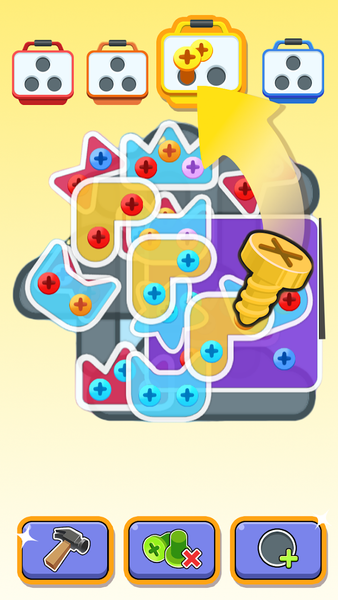 Screw Pin Jam Puzzle - Gameplay image of android game