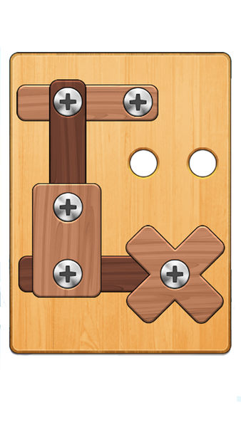 Wood Puzzle Nuts & Bolts - عکس بازی موبایلی اندروید
