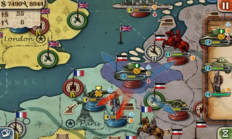 European War 3 - عکس برنامه موبایلی اندروید