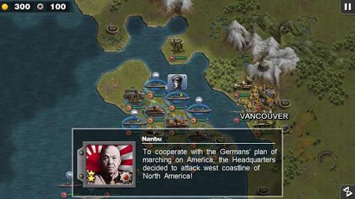 Glory of Generals: Pacific-WW2 - Gameplay image of android game