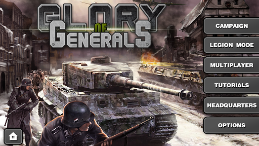 Glory of Generals -World War ۲ - عکس بازی موبایلی اندروید