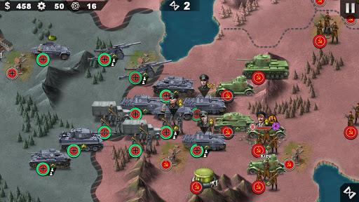 World Conqueror 4-WW2 Strategy - عکس بازی موبایلی اندروید