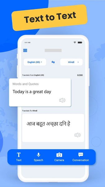 Easy Language Translation - Image screenshot of android app