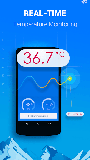 Cooling Master - Phone Cooler Free, CPU better - عکس برنامه موبایلی اندروید