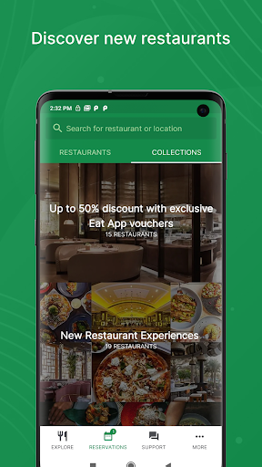 Eat - Restaurant Reservations - Image screenshot of android app