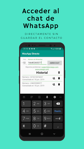 Direct WasApp - Image screenshot of android app