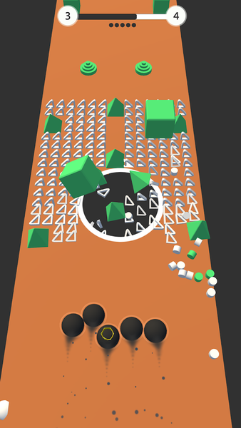 Eat Up 3D - Attack Hole Games - Gameplay image of android game
