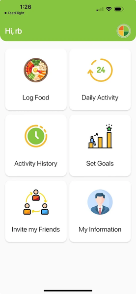 Eat Well Tracker - Image screenshot of android app