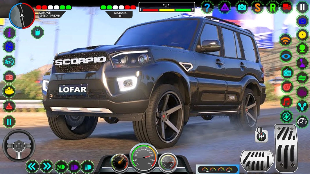 Indian Jeep Wala Games 3D - Gameplay image of android game