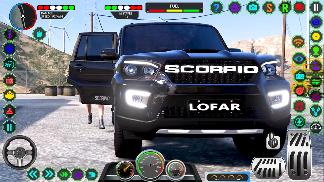 Indian Jeep Wala Games 3D - Gameplay image of android game