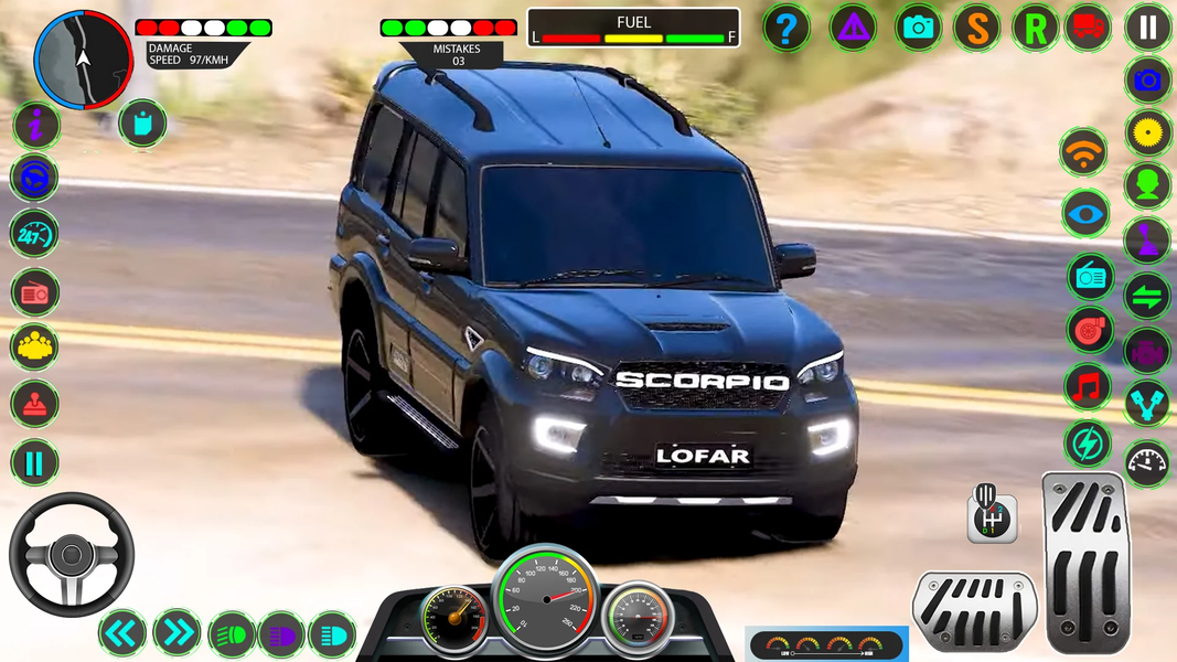 Indian Jeep Wala Games 3D - Gameplay image of android game
