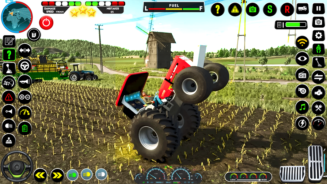 Farming Game : Tractor Sim - Gameplay image of android game