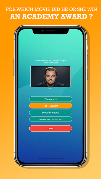 The Oscar Quiz - عکس بازی موبایلی اندروید