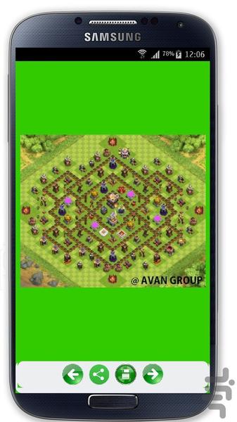برترین نقشه های کلش - عکس برنامه موبایلی اندروید