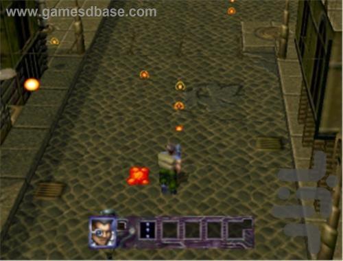 بازی contra 3d - Gameplay image of android game