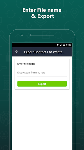 Export Contacts: Contact Mover - عکس برنامه موبایلی اندروید