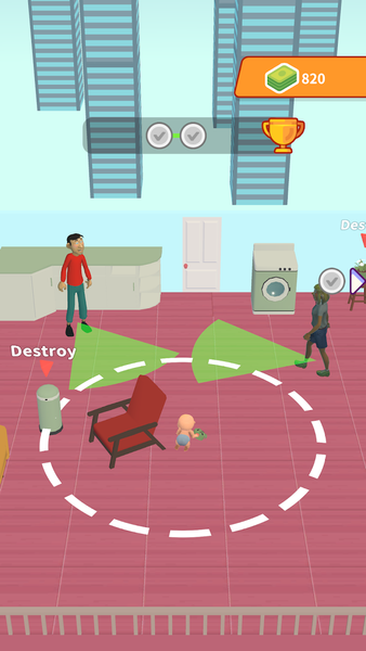 Baby Escape Hide N Seek - Image screenshot of android app