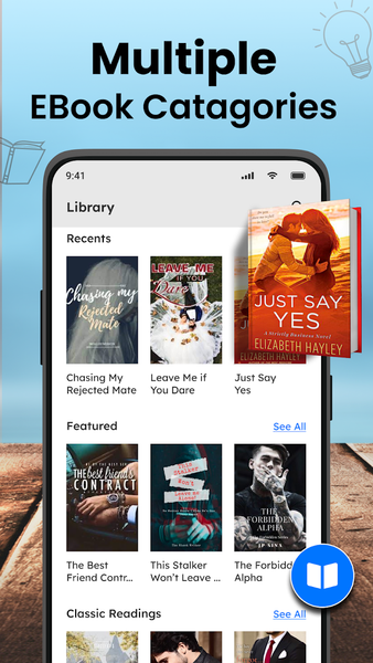 Ebook Reader - EPUB Reader - Image screenshot of android app