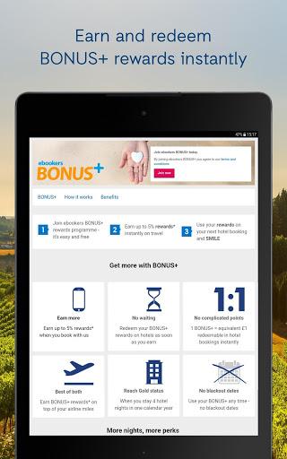 ebookers Hotels & Flights - Image screenshot of android app