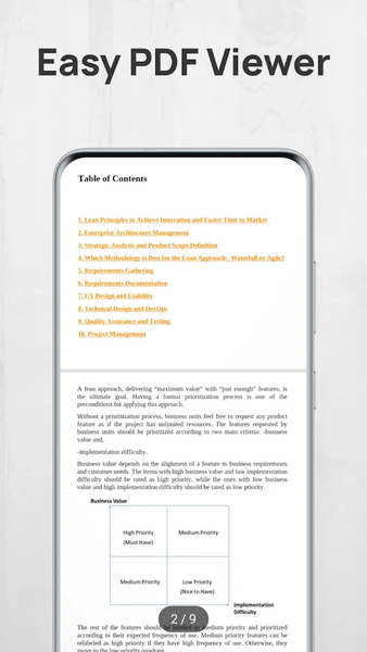 PDF Reader, Annotate on PDF - Image screenshot of android app
