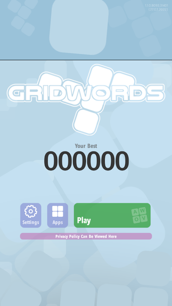 GridWords - عکس بازی موبایلی اندروید