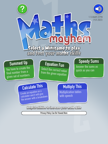 Maths Mayhem - عکس بازی موبایلی اندروید