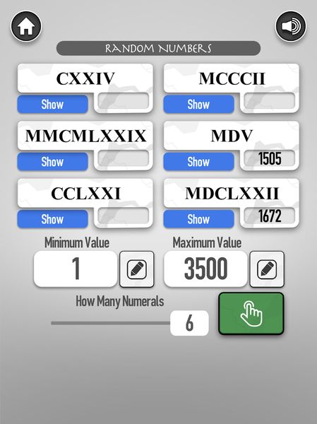 Random Numerals - عکس بازی موبایلی اندروید