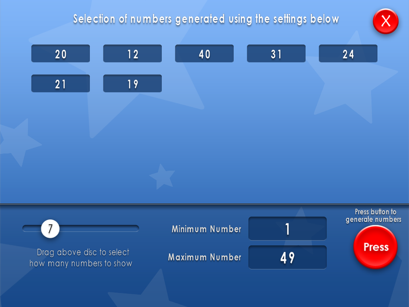 Random Number Suite - عکس برنامه موبایلی اندروید